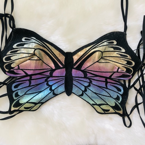 Butterfly Rave Top - Picture 4 of 6